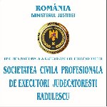 SOCIETATEA CIVILĂ PROFESIONALĂ DE EXECUTORI JUDECĂTORESTI RĂDULESCU  Poza